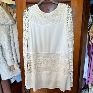 Hello Molly White Lace Dress